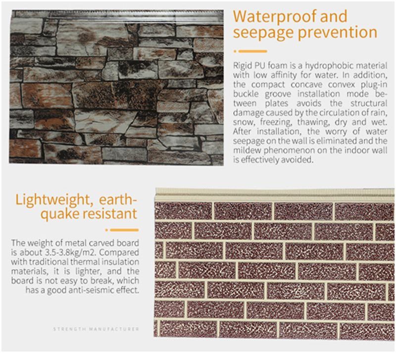 exterior wall insulation panel